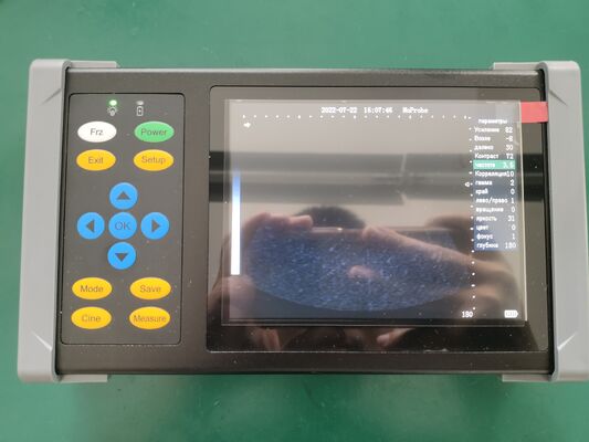 Portable veterinary ultrasound scanner