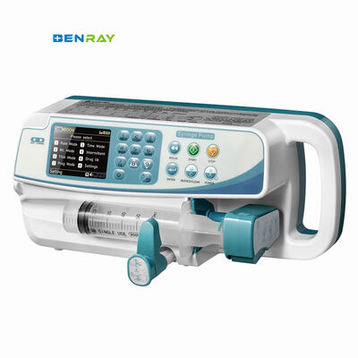 Wysoce precyzyjna przenośna strzykaczka medyczna pompa infuzyjna rozpoznawanie automatyczne strzykawkę zestawialny sprzęt do infuzji klinicznej z alarmem audiowizualnym